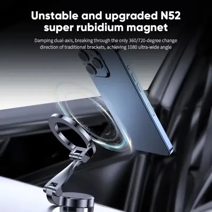 Strong%20Magnetic%20Cell%20Phone%20Holder%20Car%20360%C2%B0%20Swivel%20Adjustable%20Back%20Sticker%20Holder%20for%20Magsafe%20IPhone%2015%20%20%20Universal%20-%20Image%203