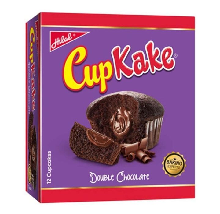 Hilal Cup Kake Double Chocolate 12' Box