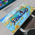 Japan Game Anime One Piece Logo Mouse Pad Computer Laptop Keyboard Mouse Mat Large Mousepad Keyboards Gamers Decoracion Desk Mat. 