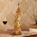 Home And Office Decoration, Antique Peacock Statue Decor, Golden Peacock, Porcelain Material, Exquisite Showpiece. 