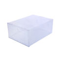 6 Pack Transparent shoe box shoes organizers thickened foldable Dustproof storage box Stackable combined shoe cabinet Sale. 
