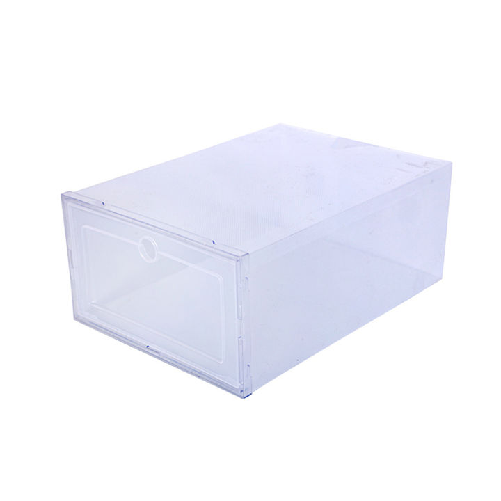 6%20Pack%20Transparent%20shoe%20box%20shoes%20organizers%20thickened%20foldable%20Dustproof%20storage%20box%20Stackable%20combined%20shoe%20cabinet%20Sale%20-%20Image%207