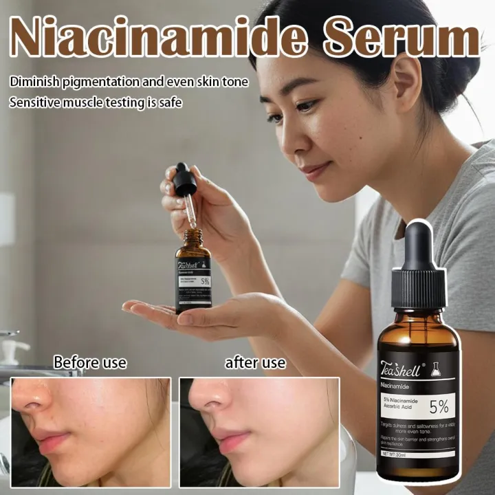 Teashell%20Serum%205%25%20Niacinamide%20&%20Arbutin%2030ml%20Fade%20Dark%20Spots%20Skin%20Moisturizing%20Hydration%20Sensitive%20Skin%20teashell%20teashell%20serum%20teashell%20teashell%20serum%20teashell%20teashell%20serum%20-%20Image%203