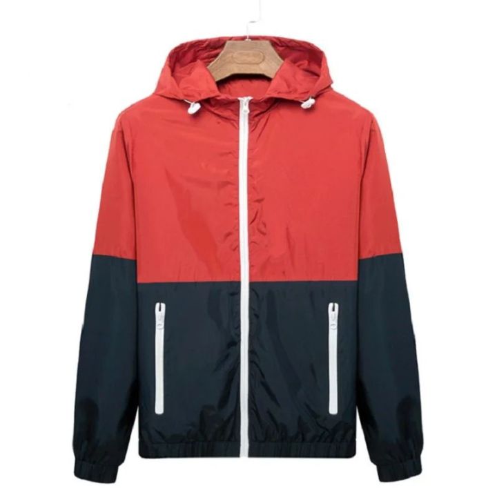 Men's Summer Single layer Windcheater Jacket.
