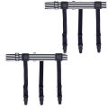 1 Pair Elastic Mens Shirt Stays Striped Suspenders Straps Anti-skid Belt Garters Nylon Adjustable Shirt Holders For Male.