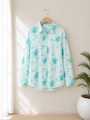 Ladies Fashionable Checkered Flannel Shirt. 