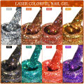 Miss Cheering Gel Nail Polish, Glitter, Beautiful Colors, Strong Pigments, Available in 8 Colors *Ready to Ship*. 