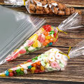 Transparent Square Candy Bags Plastic Cellophane Package Candy Bar Wedding Birthday Party Decoration Gifts Favors For Kids. 