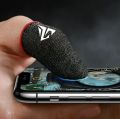 Gaming Finger sleeves pack of 1_5 pairs Breathable anti-Sweat Touch screen Friendly From Mobile & Tablet. 