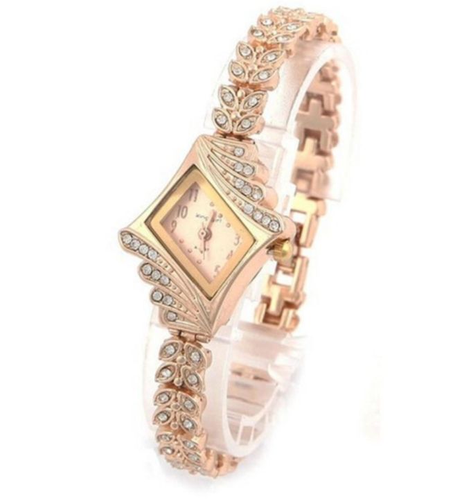 Analog stylish elegant watch for women - Rose gold