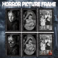 Halloween Scary Wall Decor 3D Changing Face Moving Picture Frames Portrait Gothic Horror Poster Mansion Decoration Party Supply. 