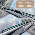 For Mazda 2 Demio 2002-2023 Front Windshield Wiper Blades 2pcs Windscreen Window Accessories 2003 2007 2009 2014 2016 2019. 