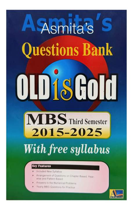 Asmita's Question Bank Old Is Gold For MBS 3rd Semester || Account ...