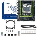 X99-8D4 SOYO Motherboard Set Kit With Intel LGA2011-3 Xeon E5 2650 V4 CPU DDR4 8GB (1*8GB) 2133MHZ RAM Memory NVME M.2 SATA.