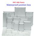 ABS Plastic Waterproof Junction Box AG Outdoor Rain Proof Box Outdoor Power Housing Monitoring Waterproof Box Seal Button Box.