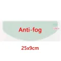 Helmet Clear Anti-Fog Rainproof Film Safety Driving Helmet Accessories Durable Motorcycle Helmets High-Definition Lens Sticker. 