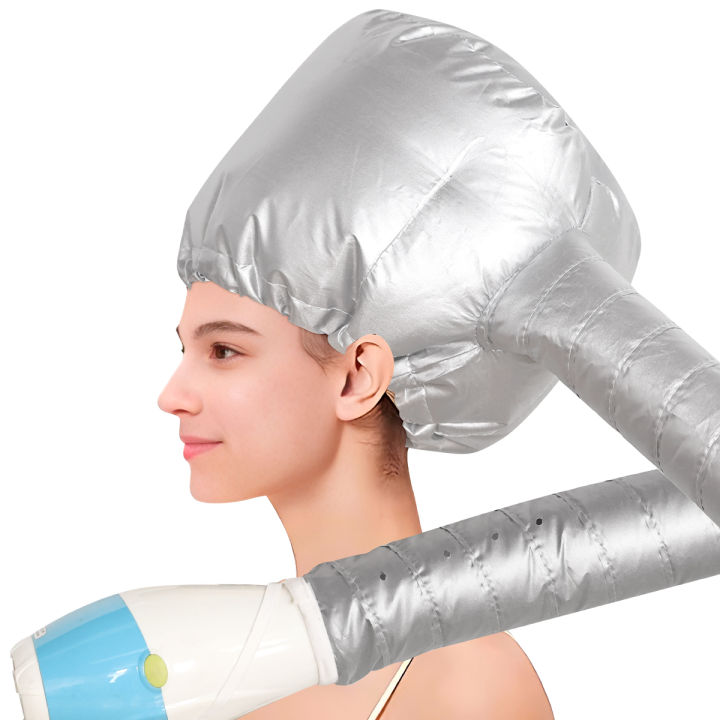 Portable Hair Bonnet Dryer Cap Lazy Man Nursing Dye Hair Modelling Hair Dryerr Cap Hair Dryer Heating Set Household Cap Fast