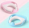 Baby Soft Washable Toilet Seat With Handler For Kids/ Baby Potty Ring Riduttore Soft Reducer. 