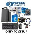 Full New Desktop Only pc. Core 2 Duo Processor RAM 8GB DDR3 Main Board : Intel/Asus/Gigabyte/Asonic G41 HDD 250 GB keyboard mouse..
