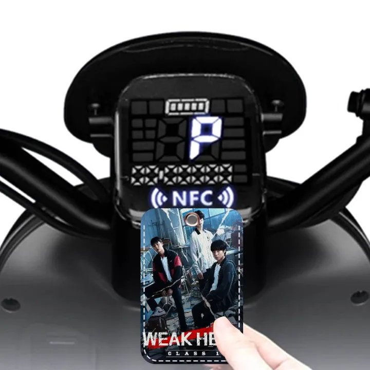 Weak%20Hero%20Class%201%20Classic%20Vintage%201Pc%20PU%20Leather%20Card%20Holder%20Keychain%20Key%20Ring%20Door%20Lock%20Access%20Tags%20ID%20Card%20Case%20Keychain%20Card%20-%20Image%205