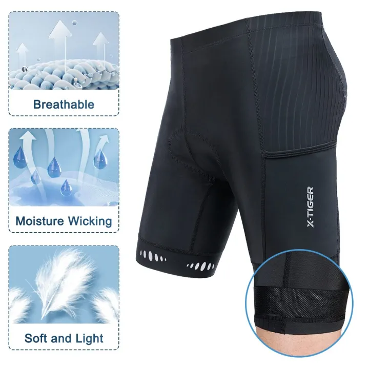 X-TIGER%20Men%20Cycling%20Shorts%20with%20Back%20Pocket%205D%20Gel%20Padded%20Bike%20Shorts%20for%20Men%20Mountain%20Road%20Biking%20Riding%20Half%20Pants%20Tights%20-%20Image%203