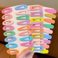 10pcs Frosted Simplicity Hairpins for Girls Rectangle Oval Drop Square Hair Clips for Kids Snap Hair Clips Hairpins Click Clack. 