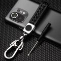 Honda Premium Leather Keychain (Honda Civic / Vezel / City / Brv) Metal Keychain Motorcycle - Car -. 