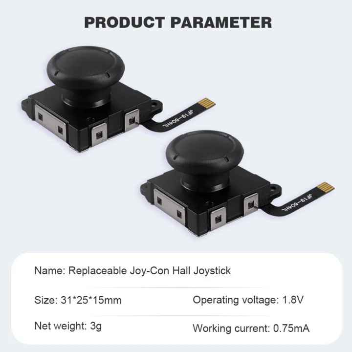 1/2PCS%20Hall%20Sensing%20Joystick%20No%20Drifting%20Hall%20Effect%20Joystick%20Higher%20Sensitivity%20Hall%20Thumb%20Stick%20for%20Nintendo%20Switch/OLED/Lite%20-%20Image%206