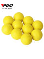 PGM 10pcs Golf Balls Light Indoor Outdoor Training Practice Golf Sports Sponge Elastic PU Foam Balls Q008.