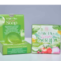 White Plus Serum Soap, Krubier Soap, New Package (Size 60 G.) Nuya White Plus Serum Soap. 