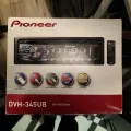 Pioneer Car Audio Player DVH-345UB Original, DVD / CD / VCD / USB / MP3 / WMA / AAC / Playback. 