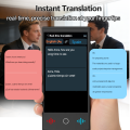 MSAI T13 T26 Instant Translator 160 Online Offline Transaction1+16GB Real-Time T8pro Bluetooth Voice Translator for Travel.