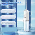 220ml Dental Irrigator Hygiene Portable Oral Cleaning Electric Sonic Teeth Scaler Tooth Calculus Stains Tartar Remover Tool.