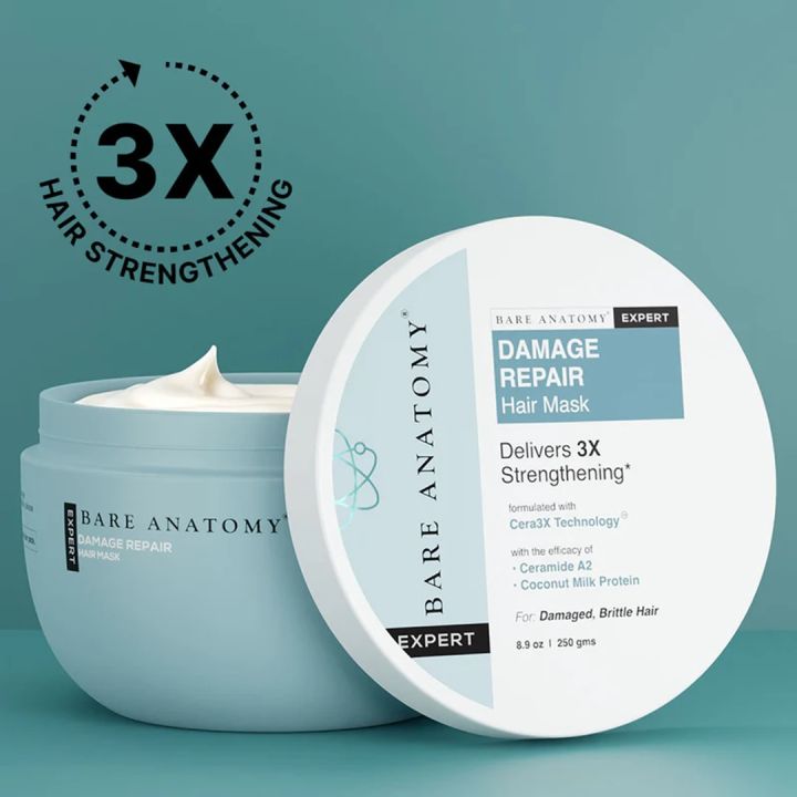 Bare Anatomy Damage Repair Hair Mask - 250GM