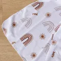 HappyFlute  Crib Fitted Sheet Breathable Elastic Design Skin-Friendly Fitted Sheet for Baby. 