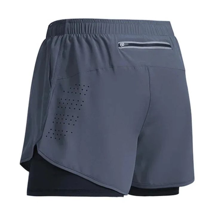 2026%20New%20Men's%20Fitness%20Training%20Shorts%20Summer%202%20In%201%20Quick%20Dry%20Gym%20Beach%20Running%20Double-deck%20Shorts%20Outdoor%20Sportswear%20Men%20Short%20-%20Image%203