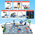 Kidsbits Intelligent Traffic System Kit +8 Projects For Arduino UNO R3 Compatible With Lego Blocks Scratch Graphic Programming. 