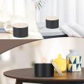 12pcs 4/8oz Candle Tins With Lids, Round Metal Candle Jars Kit For Loose Candles, Used For DIY Storage, Candle Making Supplies. 