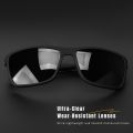 2025 New Square Frame Polarized Sunglasses High-Quality Spring Hinges Multicolor Coated Lenses for Vacation Driving Fishing UV P.
