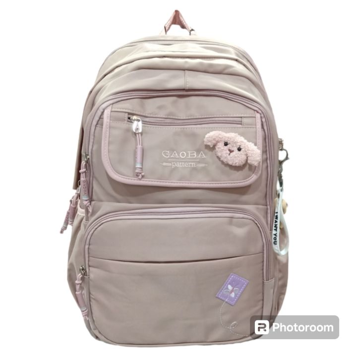 school bags for girls and boys imported bags by gaoba for higher classes 18"height 13" length 9"width