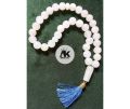 Original White Onyx Premium Tasbeeh 8-10mm Pure White Marble 33 Beads Tasbih. 