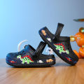 Boys' summer cartoon leisure beach garden cave shoes, comfortable and lightweight, non slip sandals.