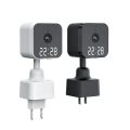 Smart Home WIFI Clock Camera CCTV Video Surveillance Two Ways AUDIO Night Vision Wireless Power Plug Direct On Camera. 