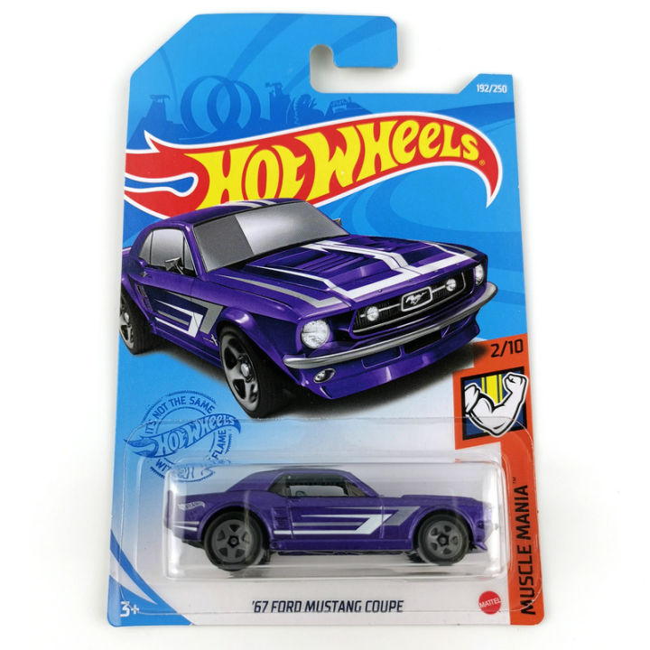 Hot Wheels 67' Ford Mustang Coupe | 1:64 die-cast model - Best for hot wheels collectors and Classic cars lovers | 100% Original Hot wheels (Made in Malaysia)