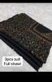 Winter Pashmina Wool 3 Piece Unstiched suit for Women/Girls. 