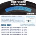 Spare Wheel Tyre Cover PVC Toyota Surf. 