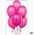 Hot pink latex balloon 25pcs 11inch. 