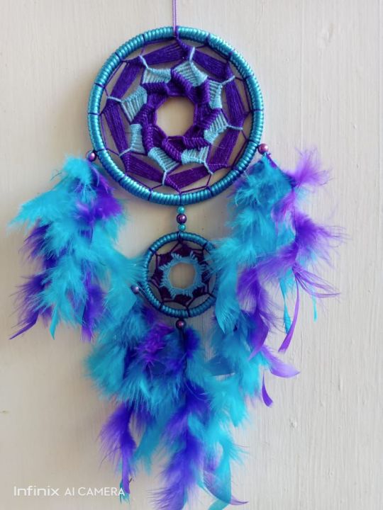 Beads Web Hand Made Dream Catcher Wall Hanger Unique Gift