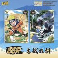 KAYOU Genuine Naruto Cards Box Anime Figure Card Booster Pack Sasuke Collection Flash Card Toy Birthday   for Kids. 