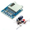 Micro SD Module Storage Expansion Board SPI Micro SD TF Card 5V 3.3V Memory Shield Module 6 Pins TF Card Module for Arduino DIY. 